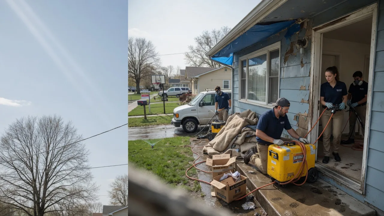Basement Flood Cleanup in Olivehill, TN near me